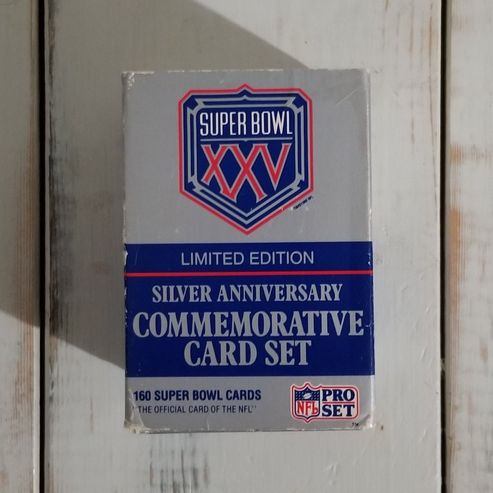 NFL Super Bowl XXV Commemorative Deck